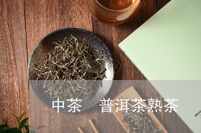 中茶 普洱茶熟茶/2023041017160